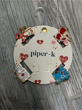 Viral Piper K doctor / nurse medical hair clip